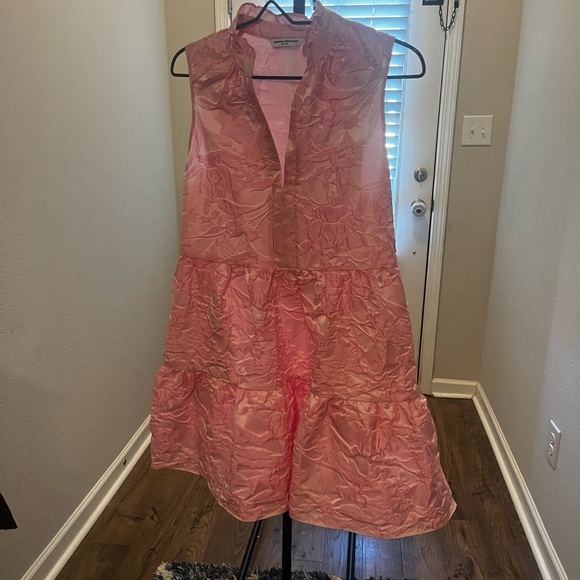 Amanda Uprichard “Sleeves Saffron” Dress – Pink, Size Medium - Picture 10 of 10